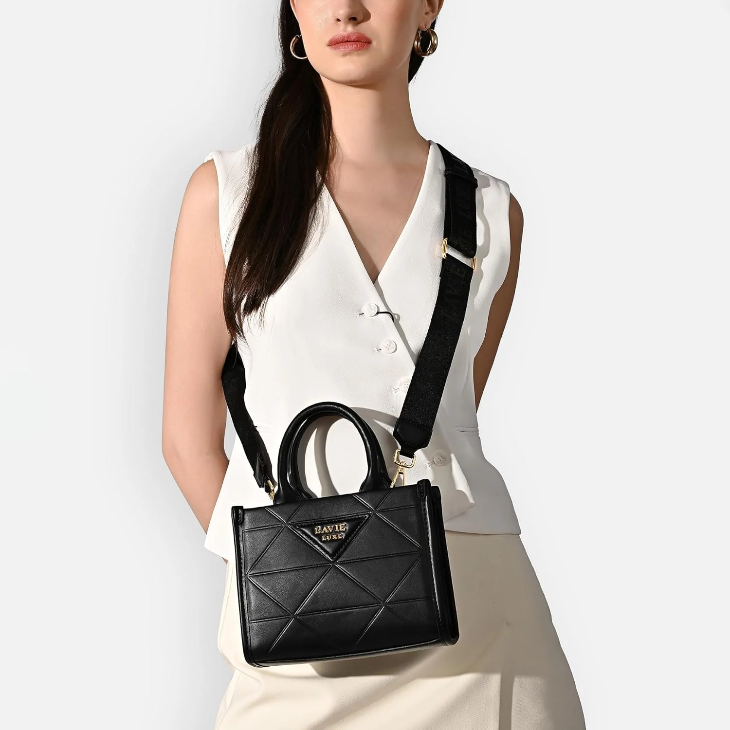 کیف دستی کوچک زنانه لاوی لاکس مدل لیزا | کیف دستی مناسب کار | کیف زنانه | کیف شانه ای شیک | هدیه برای خانم ها