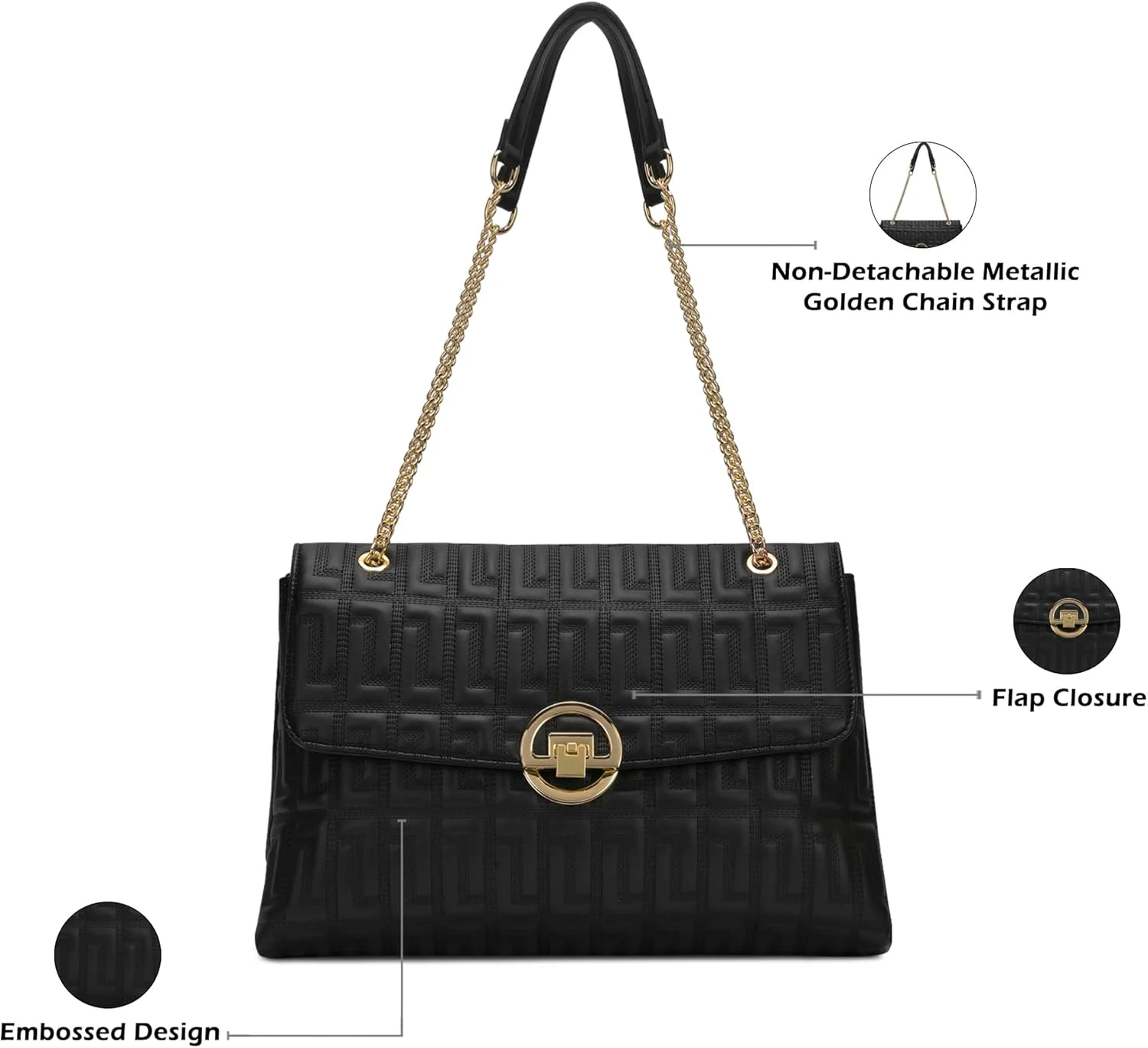 کیف دستی زنانه لاوی لوکس مدل Eden25