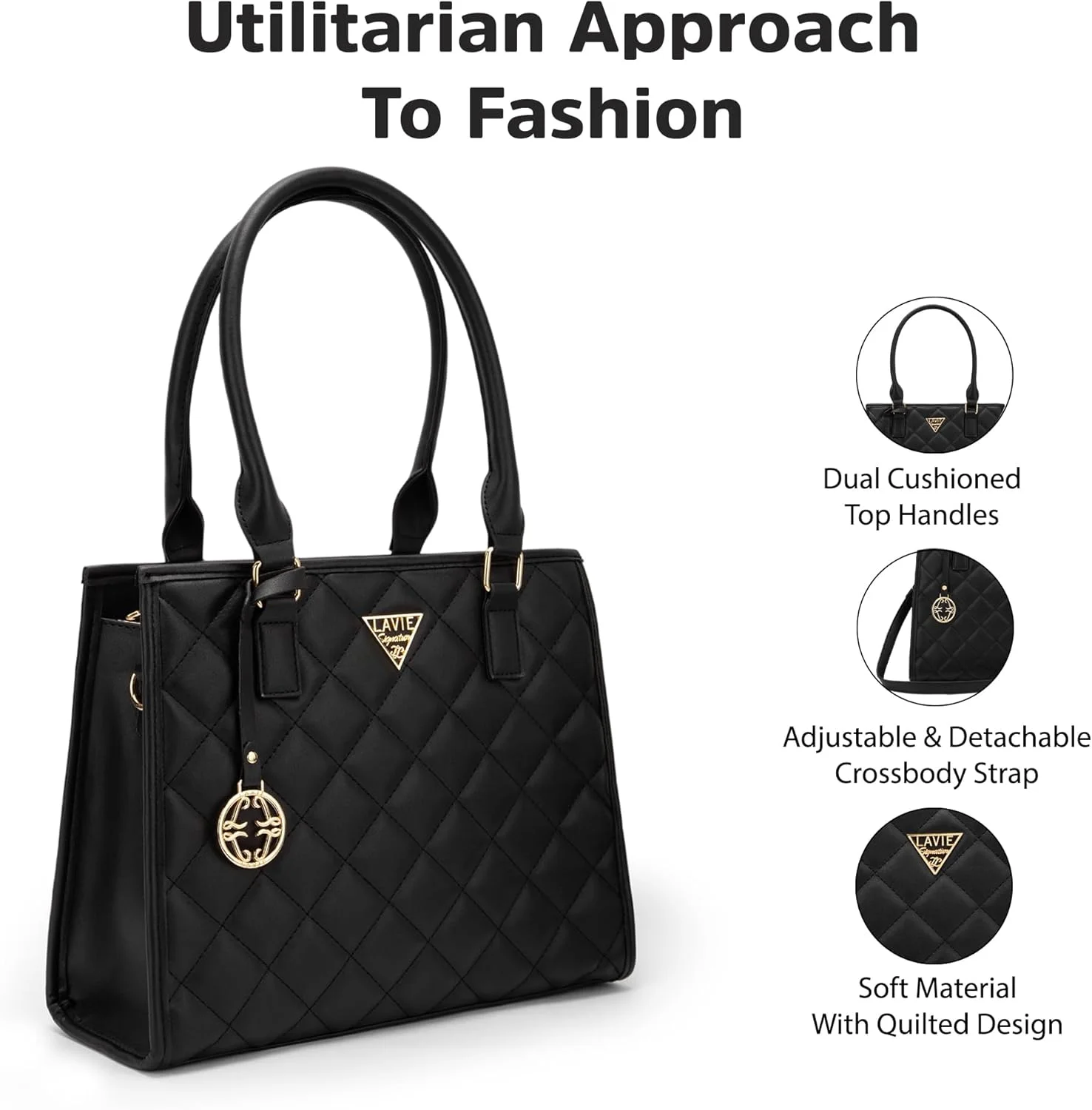 کیف دستی زنانه لاوی مدل California Satchel | کیف دستی مناسب کار | کیف زنانه | کیف شانه ای شیک | هدیه برای خانم ها