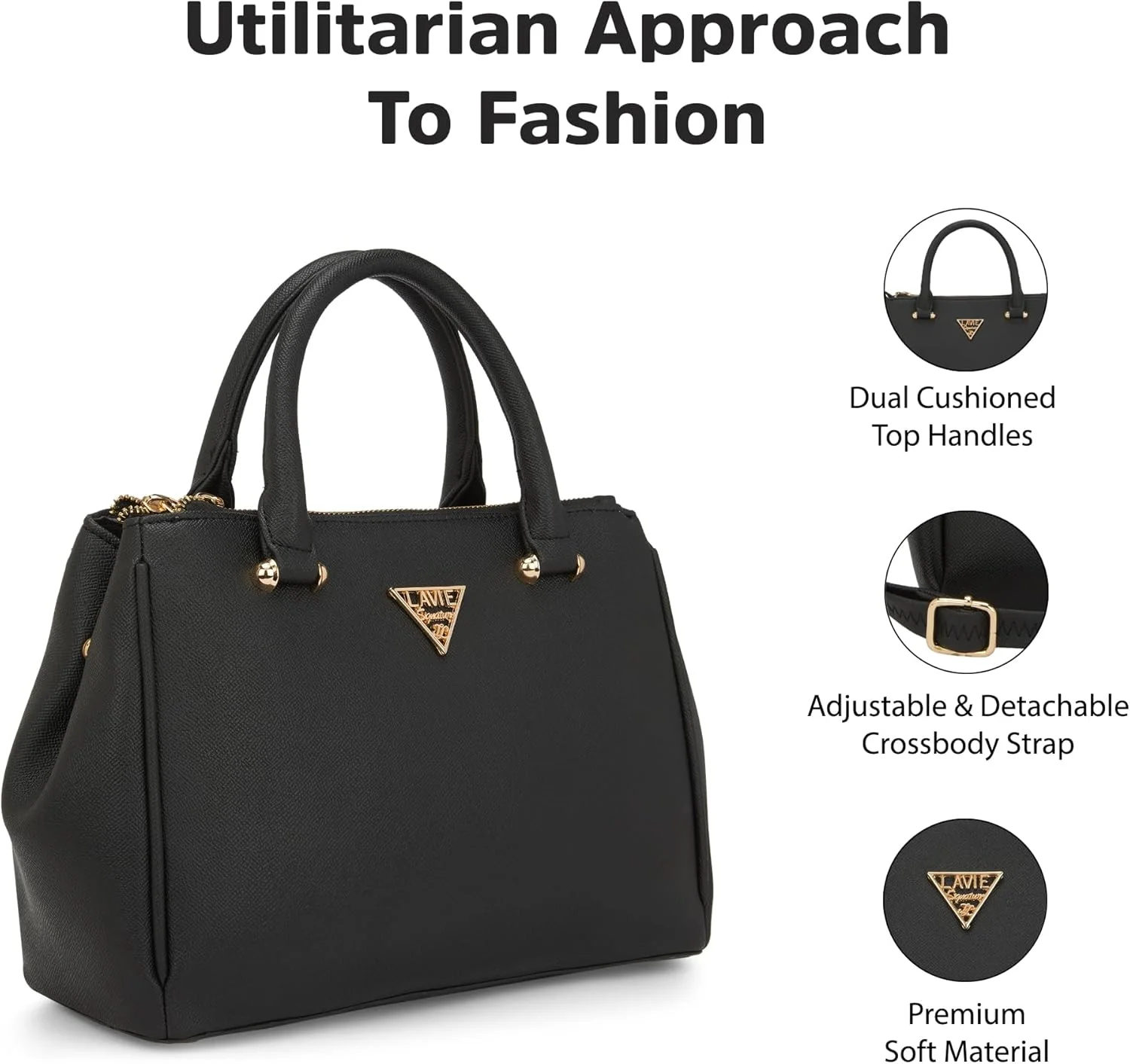 کیف دستی زنانه لاوی سیگنیچر کلمبیا 3C | کیف دستی مناسب کار | کیف زنانه | کیف شیک دوشی | هدیه برای خانم ها