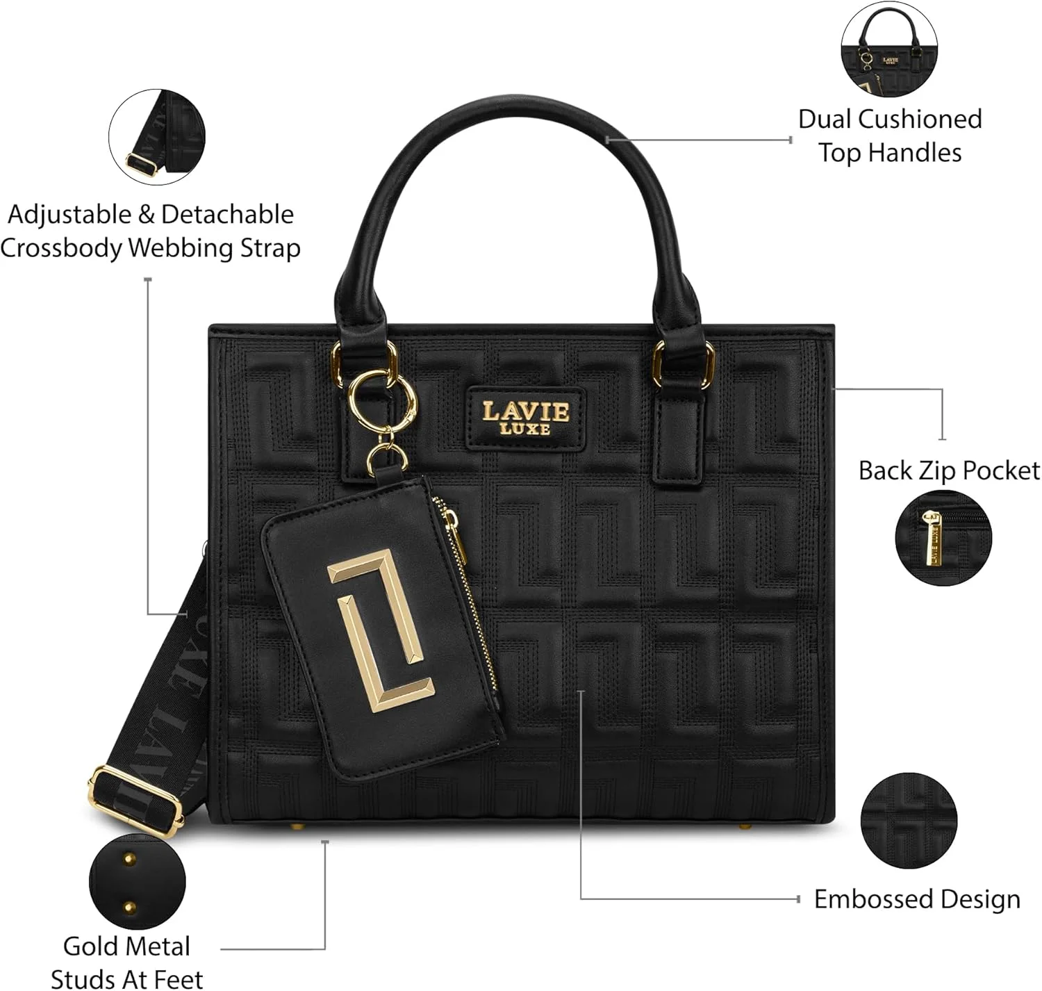 کیف دستی زنانه لاوی لاکس مدل Quem | کیف دستی مناسب کار | کیف زنانه | کیف شانه ای شیک | هدیه برای خانم ها کیف دستی زنانه لاوی لاکس مدل Quem | کیف دستی مناسب کار | کیف زنانه | کیف شانه ای شیک | هدیه برای خانم ها