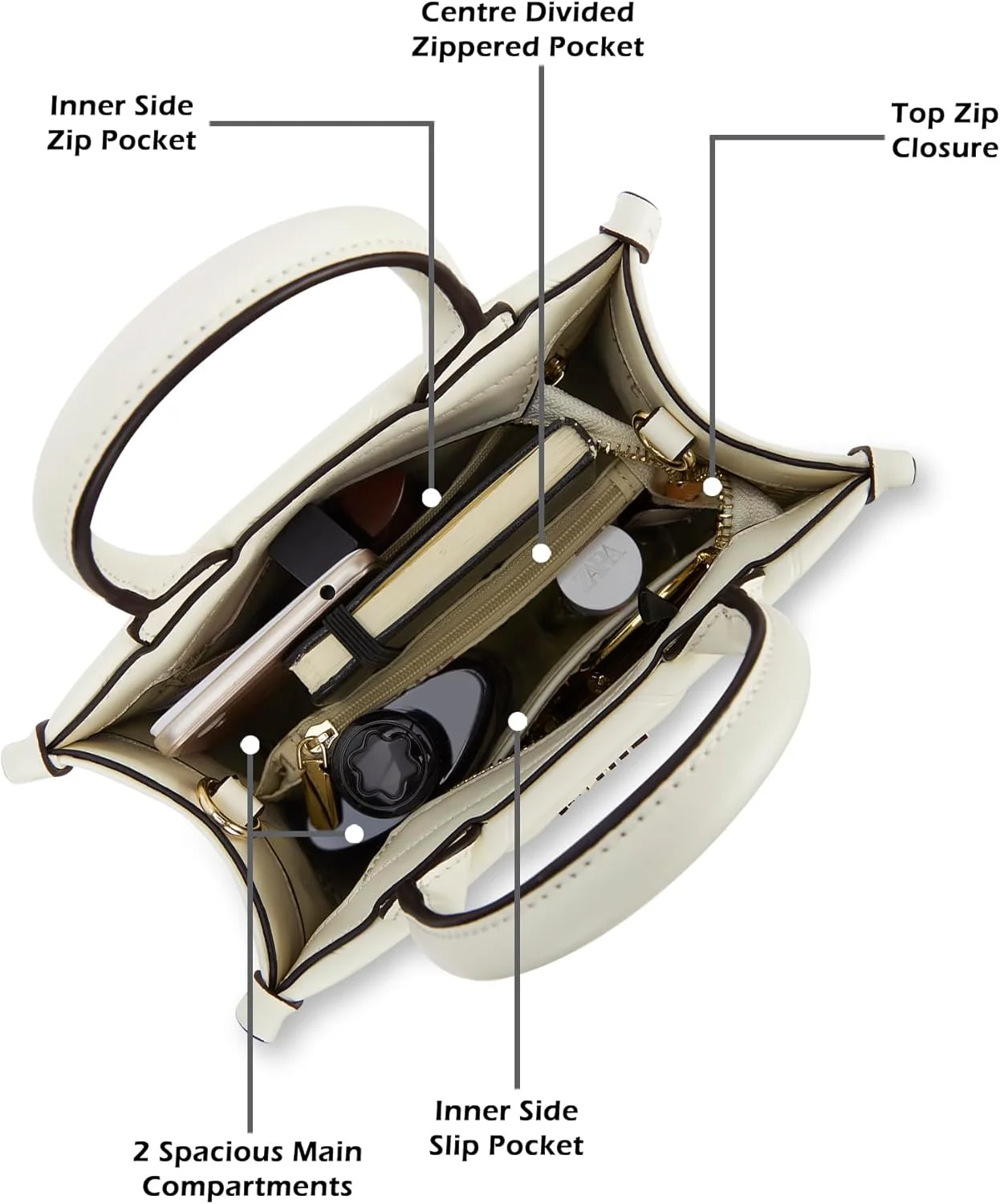 کیف دستی کوچک زنانه لاوی لاکس مدل لیزا | کیف دستی مناسب کار | کیف زنانه | کیف شانه ای شیک | هدیه برای خانم ها