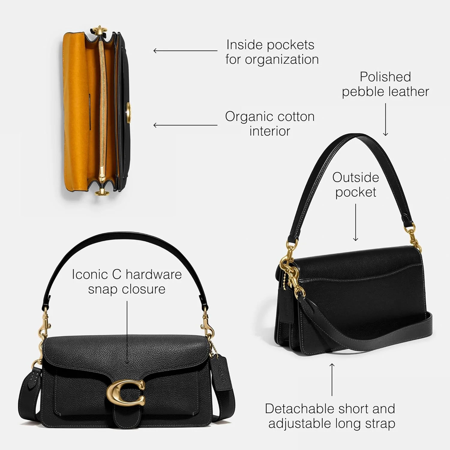 کیف دستی زنانه دوشی مدل تابی