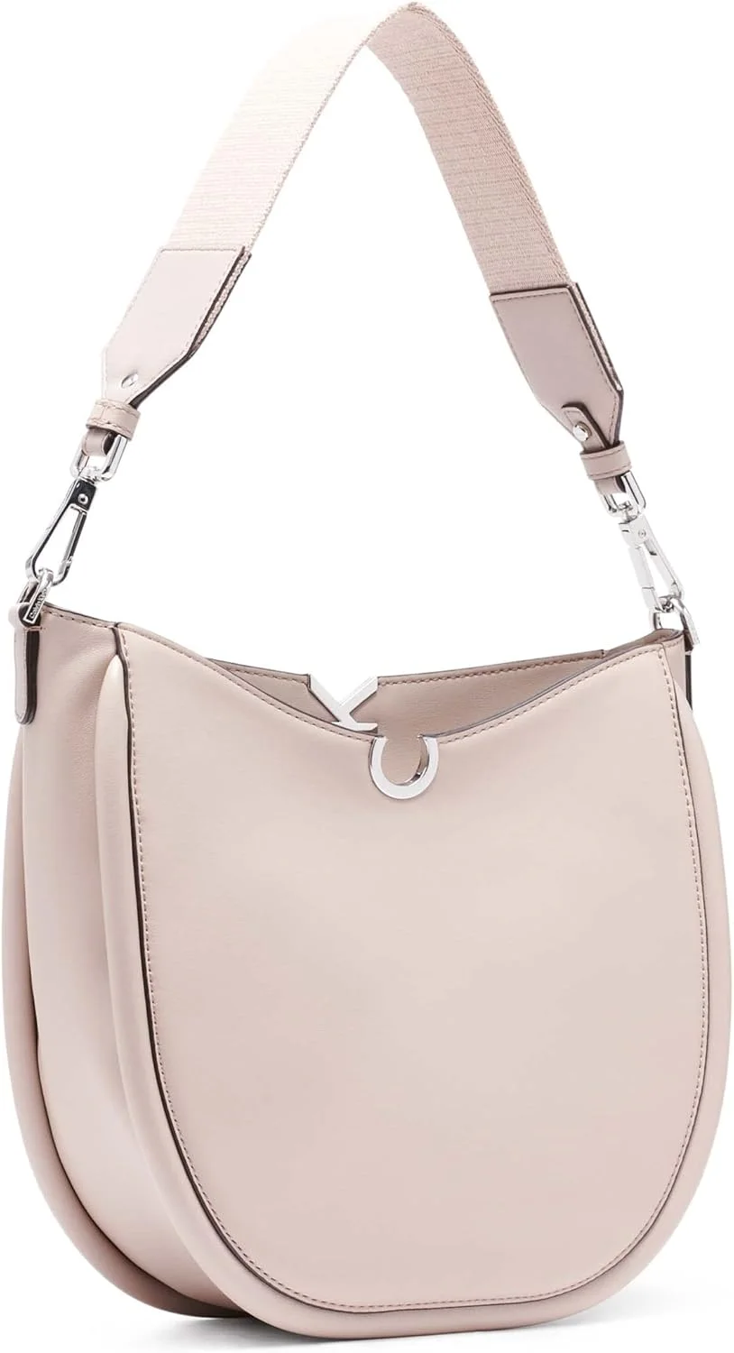 کیف دوشی زنانه کالوین کلین مدل Crisell Crescent