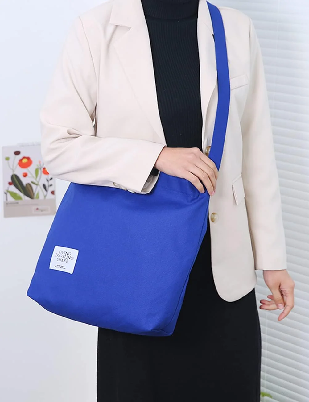 کیف دوشی زنانه بوم بزرگ سایز بزرگ Covelin مدل Hobo Crossbody کیف دستی غیر رسمی