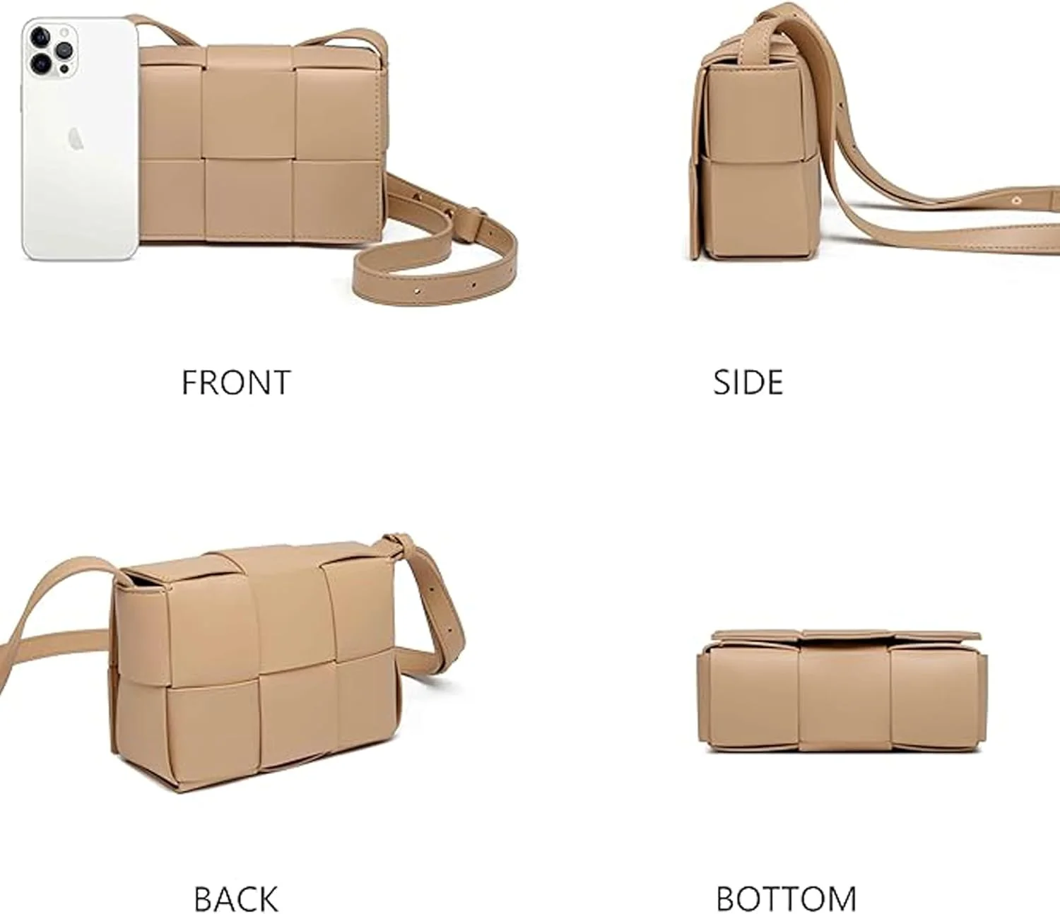 کیف سطلی زنانه، کیف سطلی بافت چرم مصنوعی برای زنان، کیف دستی سطلی دوشی کیف سطلی زنانه، کیف سطلی بافت چرم مصنوعی برای زنان، کیف دستی سطلی دوشی