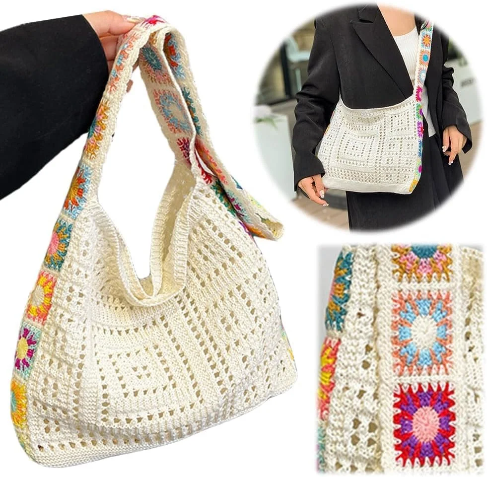 کیف بافتنی زنانه با طرح شیک و مجلسی، مناسب استفاده روزمره و مسافرت (بژ) کیف بافتنی زنانه با طرح شیک و مجلسی، مناسب استفاده روزمره و مسافرت (بژ)