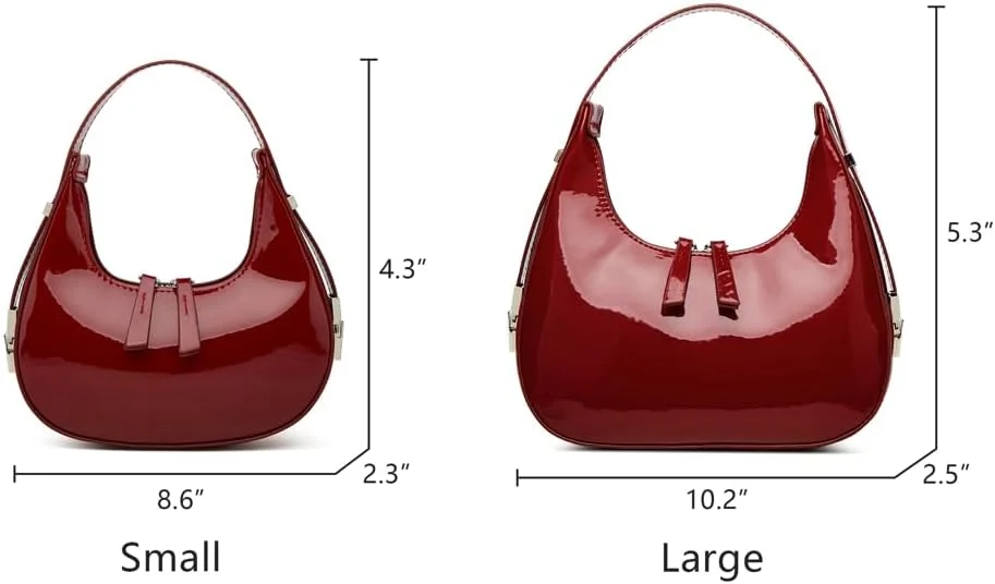 کیف دوشی هلالی زنانه، کیف دستی یک طرفه Y2k دهه 90، کیف زیر بغل Y2k، کیف کلاچ مد روز