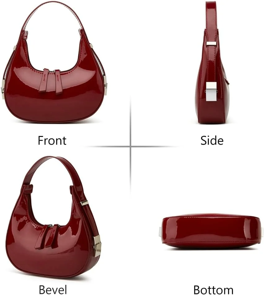 کیف دوشی هلالی زنانه، کیف دستی یک طرفه Y2k دهه 90، کیف زیر بغل Y2k، کیف کلاچ مد روز