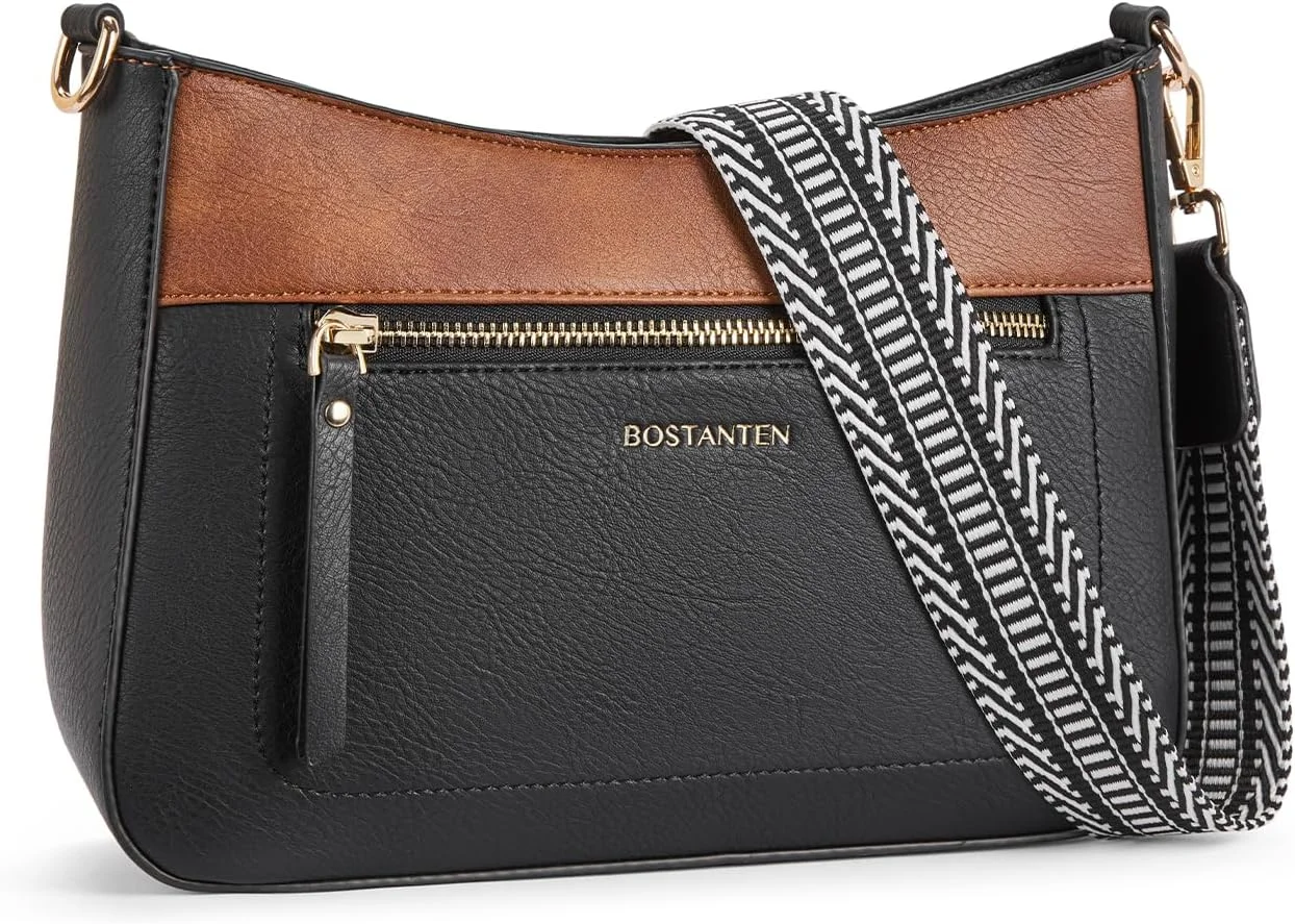 کیف های دوشی زنانه بوستانتن، کیف های دستی دوشی با بند گیتاری قابل جدا شدن، چرم مصنوعی