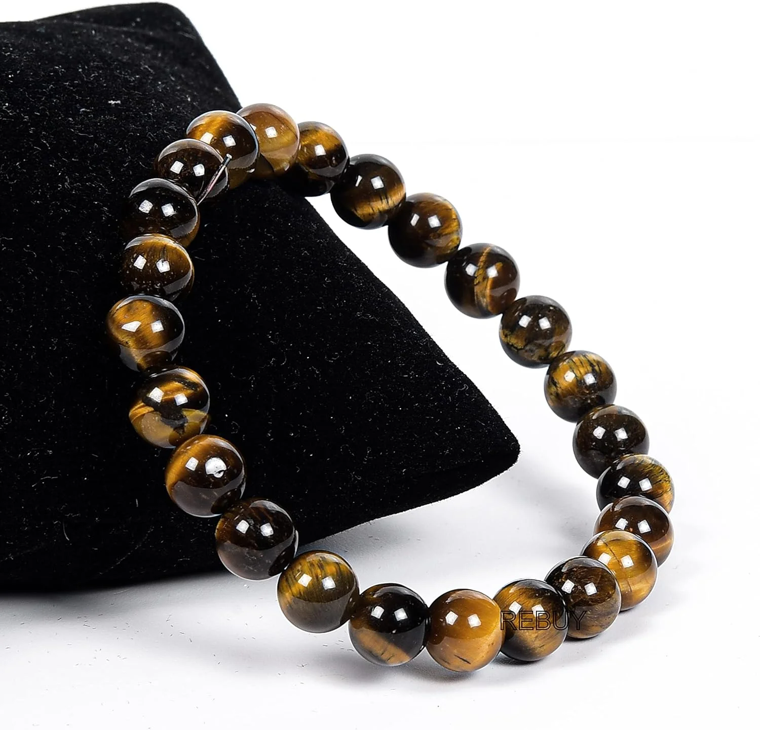 دستبند چشم ببر REBUY | سنگ قیمتی طبیعی برای شفابخشی، محافظت و افزایش اعتماد به نفس، جذب شانس خوب | دارای گواهی اصالت سنگ چشم ببر طبیعی برای آقایان و بانوان دستبند چشم ببر REBUY | سنگ قیمتی طبیعی برای شفابخشی، محافظت و افزایش اعتماد به نفس، جذب شانس خوب | دارای گواهی اصالت سنگ چشم ببر طبیعی برای آقایان و بانوان