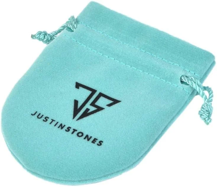 دستبند کشی مهره ای سنگی نیمه قیمتی جاستین استونز، مهره های گرد 6 میلی متری، 6.5 اینچ