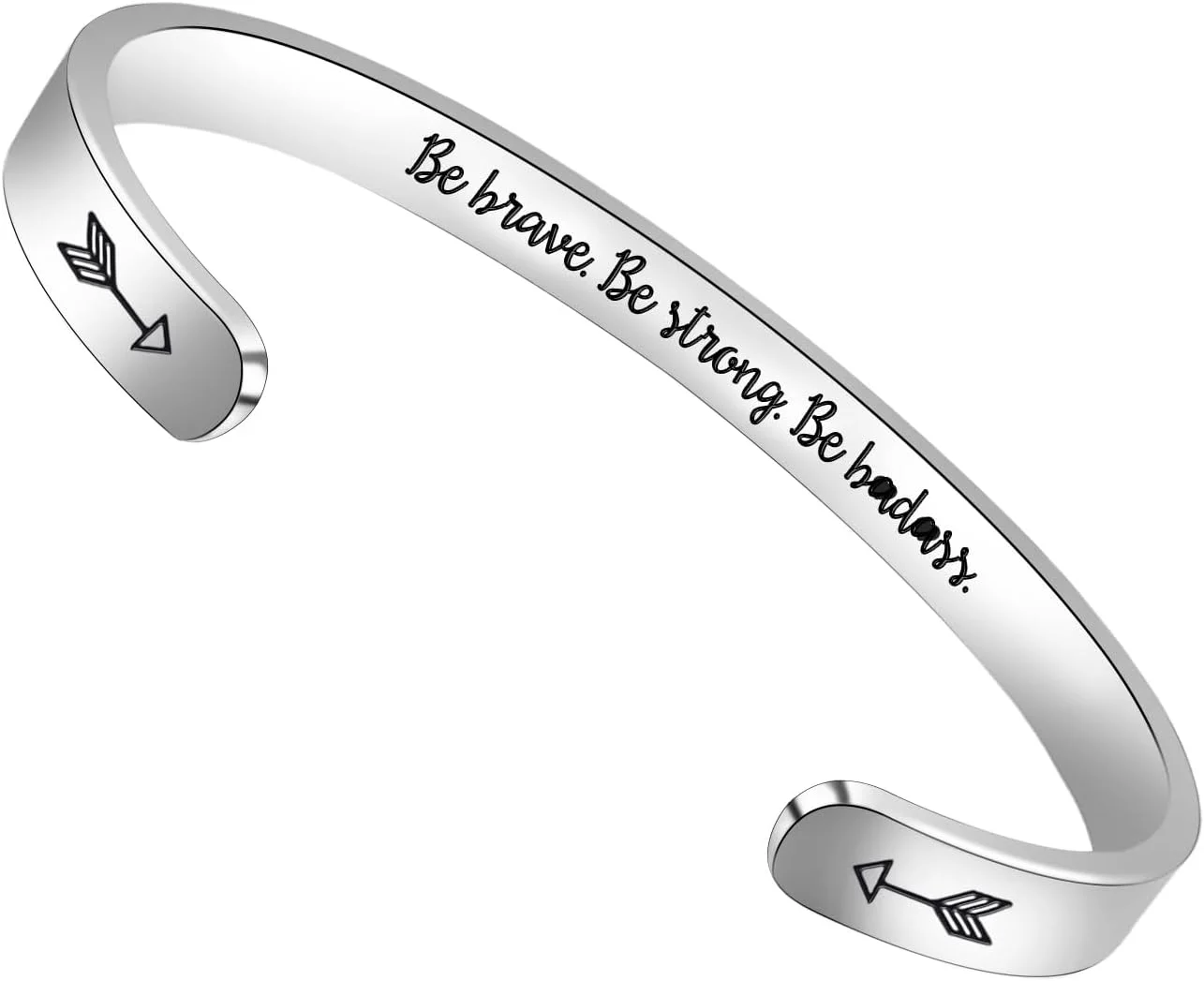 Btysun Inspirational Bracelets for Women Teen Girl Gifts Birthday Cuff Bracelet Bangle Quotes Jewelry Friend Gifts for Her Mom Gifts