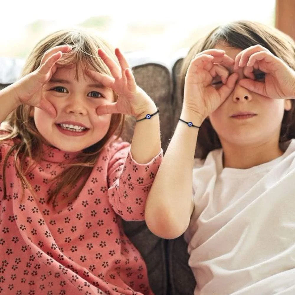 دستبند چشم نظر بوچوی، محافظت در برابر انرژی منفی، دوستی، کابالا، بند انگشتی شانس، جواهرات هدیه برای زنان، مردان، دختران و خانواده