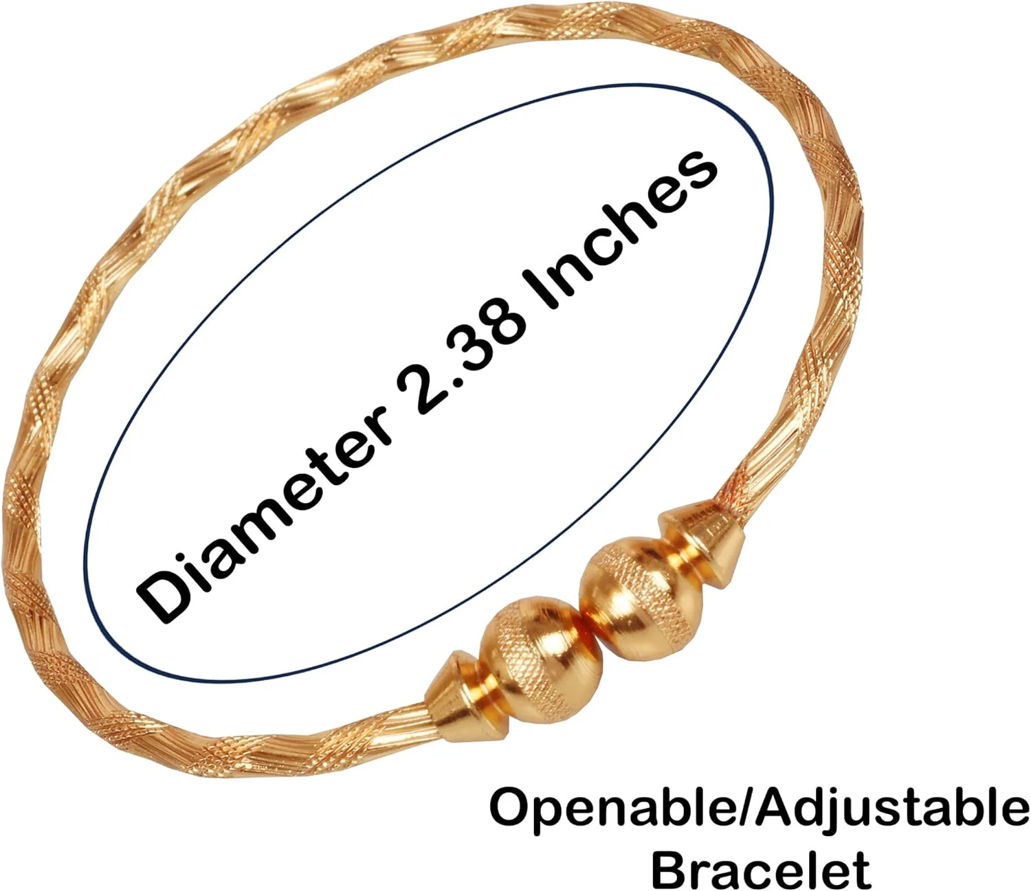 تاچ استون! دست ساز ظریف و زیبای بالیوودی هندی، جواهرات فلزی طراح دار با قابلیت باز شدن، دستبند سایز آزاد با رنگ طلایی برای بانوان.