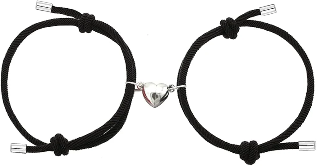 دستبند ست زوجی U-HOOME، دستبندهای قلبی برای سالگرد ازدواج، هدیه ای برای او و او، دستبندهای ست برای زوج ها، دستبندهای لمسی از راه دور برای زنان و مردان دستبند ست زوجی U-HOOME، دستبندهای قلبی برای سالگرد ازدواج، هدیه ای برای او و او، دستبندهای ست برای زوج ها، دستبندهای لمسی از راه دور برای زنان و مردان