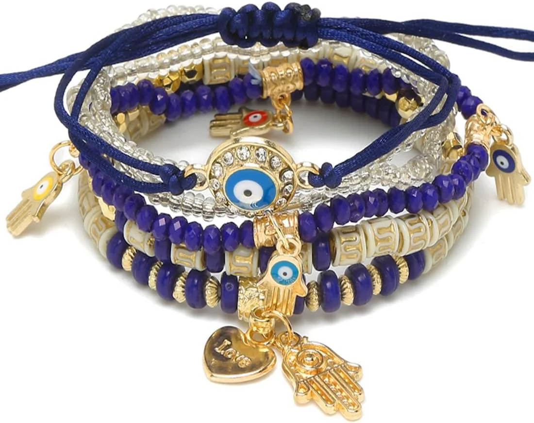 دستبند چشم نظر زنانه و دخترانه یوتبلا