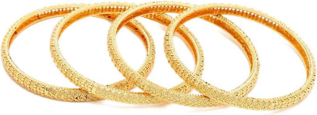 دستبند النگویی زنانه یوتبلا با روکش طلایی دستبند النگویی زنانه یوتبلا با روکش طلایی