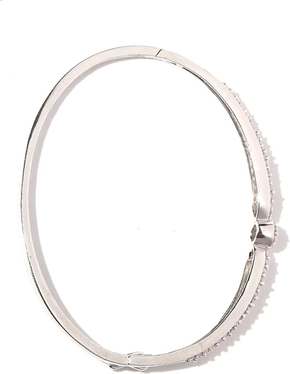 دستبند النگویی زنانه Zaveri Pearls (نقره ای) (ZPFK5565) دستبند النگویی زنانه Zaveri Pearls (نقره ای) (ZPFK5565)