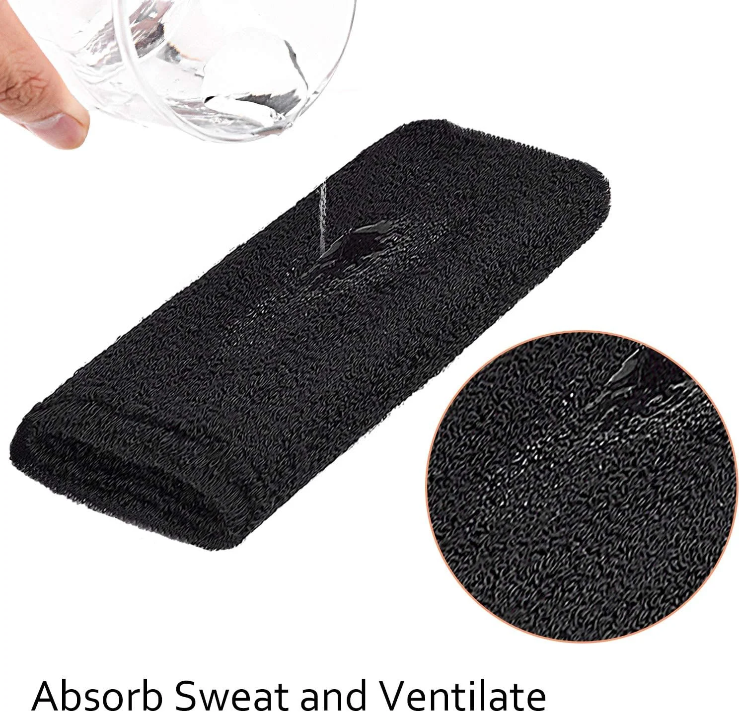 مچ بند ورزشی 15 سانتی متری ویلباند، مچ بند الاستیک پنبه ای برای ورزش