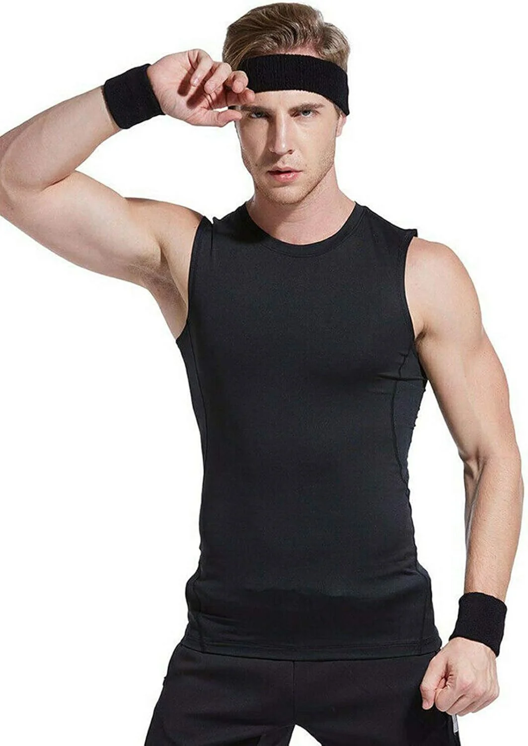 ست مچ بند و هدبند ورزشی، شامل 1 هدبند ورزشی + 2 مچ بند عرق گیر برای زنان، مردان، دختران و پسران، هدبند ورزشی راحت برای تمرینات باشگاه، یوگا، فوتبال، بوکس، تنیس ست مچ بند و هدبند ورزشی، شامل 1 هدبند ورزشی + 2 مچ بند عرق گیر برای زنان، مردان، دختران و پسران، هدبند ورزشی راحت برای تمرینات باشگاه، یوگا، فوتبال، بوکس، تنیس