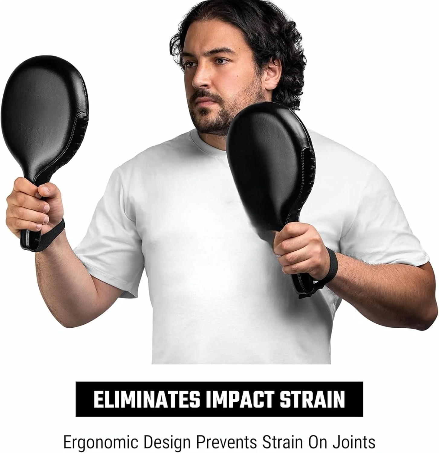 پدهای هدف بوکس THE WHITE SHOP، 2 عدد، دستکش های پد بوکس و پدهای اسپارینگ تکواندو موی تای