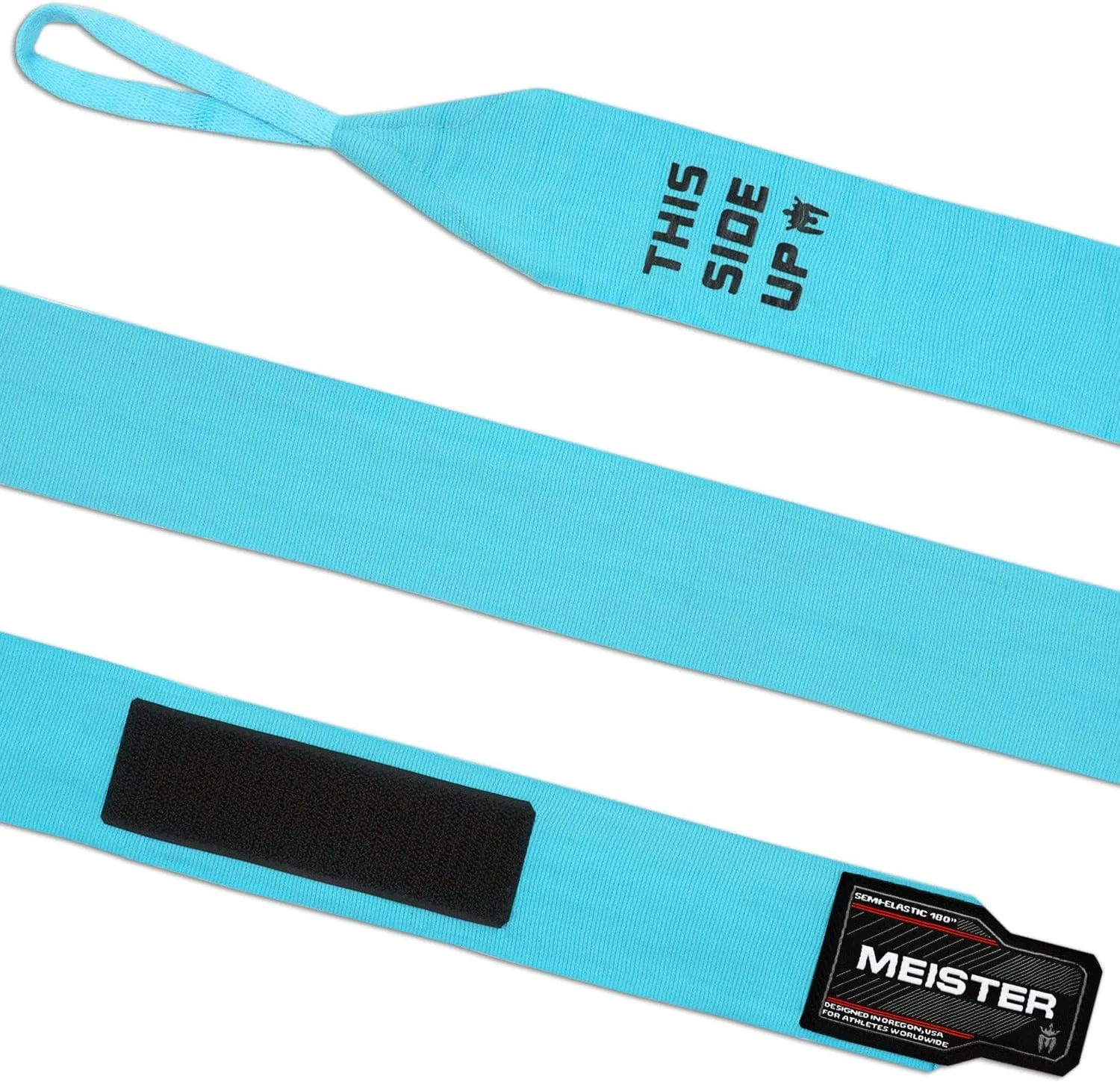 بانداژ دست نیمه کشی 180 اینچی Meister برای هنرهای رزمی ترکیبی و بوکس (جفت)