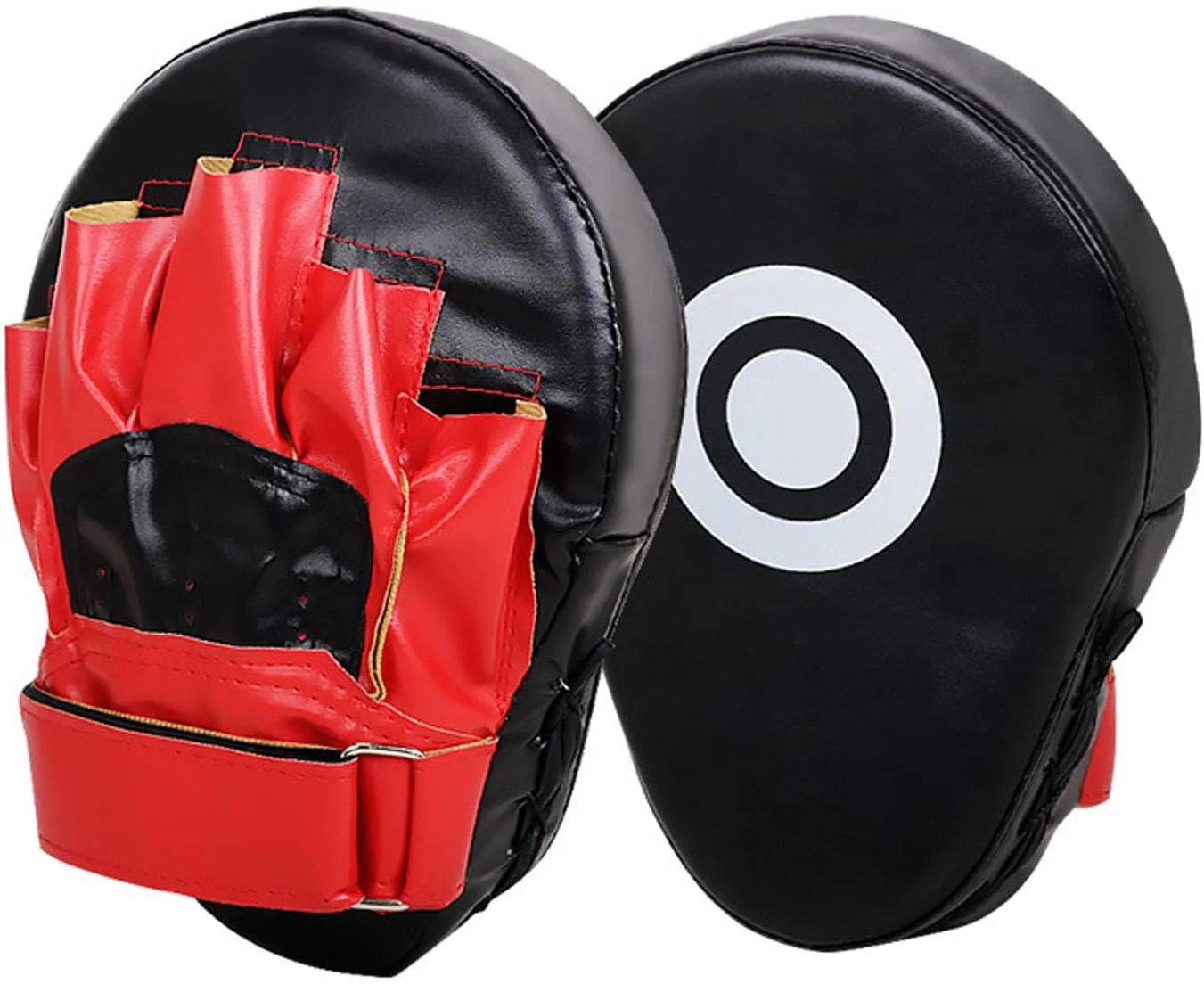 دو عدد پد بوکس ورزشی، دستکش های پانچ منحنی - هدف بوکس ضخیم شده PU، هدف دستی پدهای بوکس، دستکش های پانچ هنرهای رزمی کیک بوکسینگ موی تای برای مردان و زنان