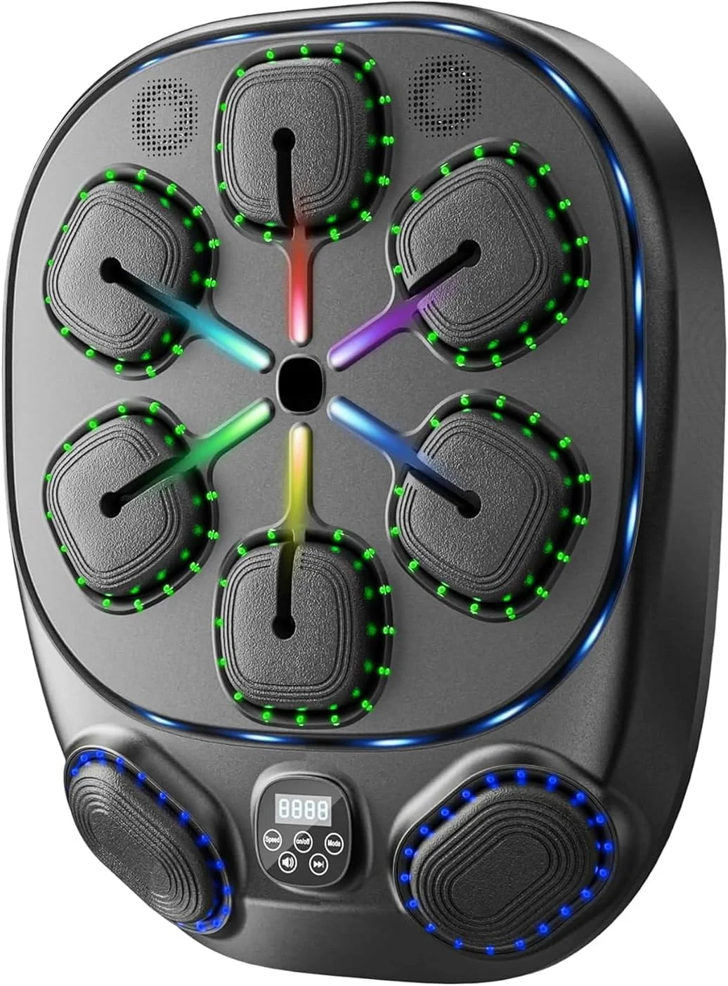 دستگاه بوکس موزیکال فانیتو با 8 هدف، دستکش، تجهیزات تناسب اندام خانگی قابل حمل، کیسه بوکس برای تمرین بوکس بزرگسالان