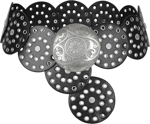 کمربند پهن کشی زنانه طرح وسترن، کمربند کمربند چرمی PU با گره کمر بلند، برای لباس های جین با سگک فلزی، لوازم جانبی لباس مهمانی جشنواره