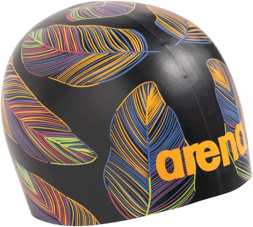 کلاه شنای سیلیکونی قالبی پولیش آرنا مناسب تمرینات فشرده و شنا، فیت راحت و الاستیک، سایز واحد