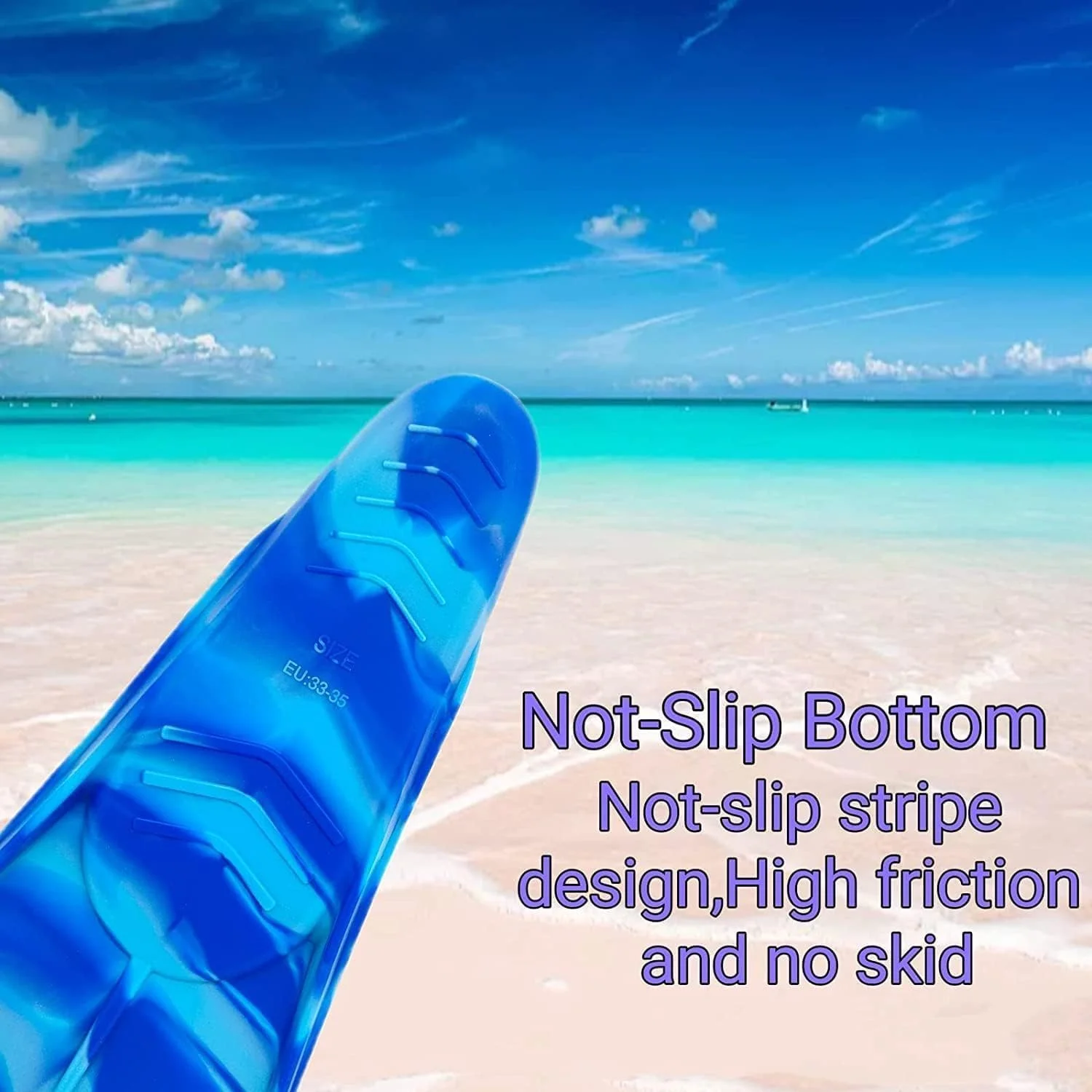 فین های آموزشی شنا مدل X spring، فین شنای سیلیکونی راحت، افزایش سرعت و استقامت، طراحی ضد لغزش، مناسب برای شنا و غواصی، سایز مناسب مبتدیان، کودکان، دختران و پسران، مناسب سایز پا 27-29