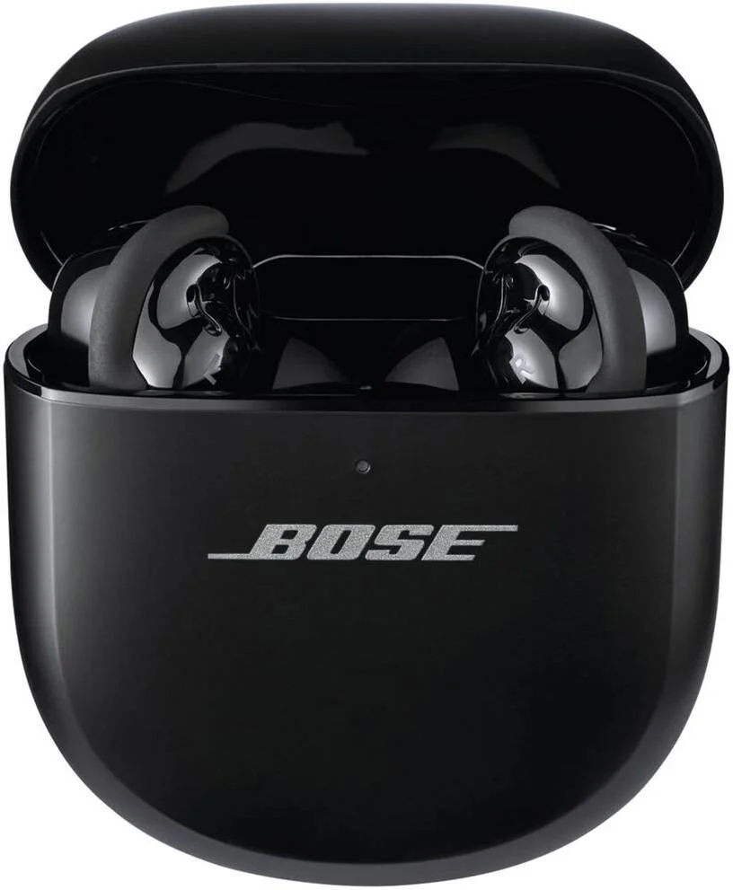 هدفونهای بیسیم داخل گوشی Bose QuietComfort Ultra TWS، غوطهورکننده، حذف نویز درجه یک جهانی، 3 حالت شنیداری، تا 6 ساعت عمر باتری، ترکیب میکروفون پویا برای تماسها، SimpleSync و برنامه Bose Music، مشکی | 882826-0010 هدفونهای بیسیم داخل گوشی Bose QuietComfort Ultra TWS، غوطهورکننده، حذف نویز درجه یک جهانی، 3 حالت شنیداری، تا 6 ساعت عمر باتری، ترکیب میکروفون پویا برای تماسها، SimpleSync و برنامه Bose Music، مشکی | 882826-0010