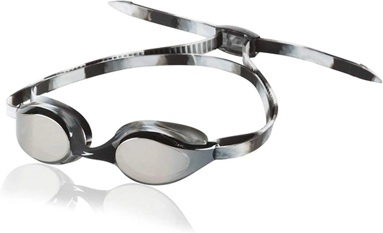 عینک شنا کودکانه اسپیدو مدل جونیور هایپر فلایر مناسب سنین 6 تا 14 سال، آینه ای نقره ای
