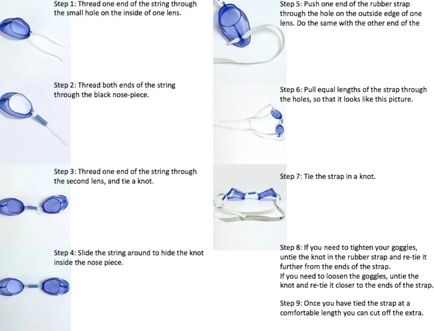 عینک شنای سوئدی دو عددی اسپیدو