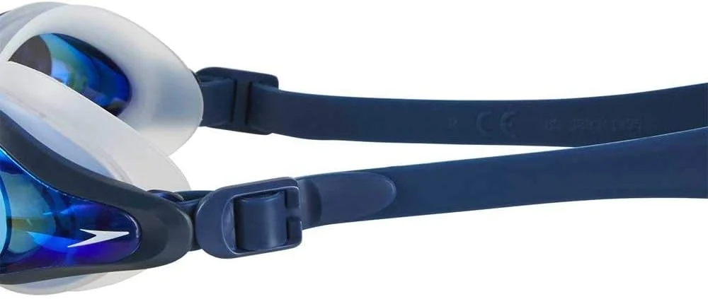 عینک شنای آینه ای اسپیدو مارینر سوپریم - شفاف/سرمه ای/آبی آینه ای، سایز واحد