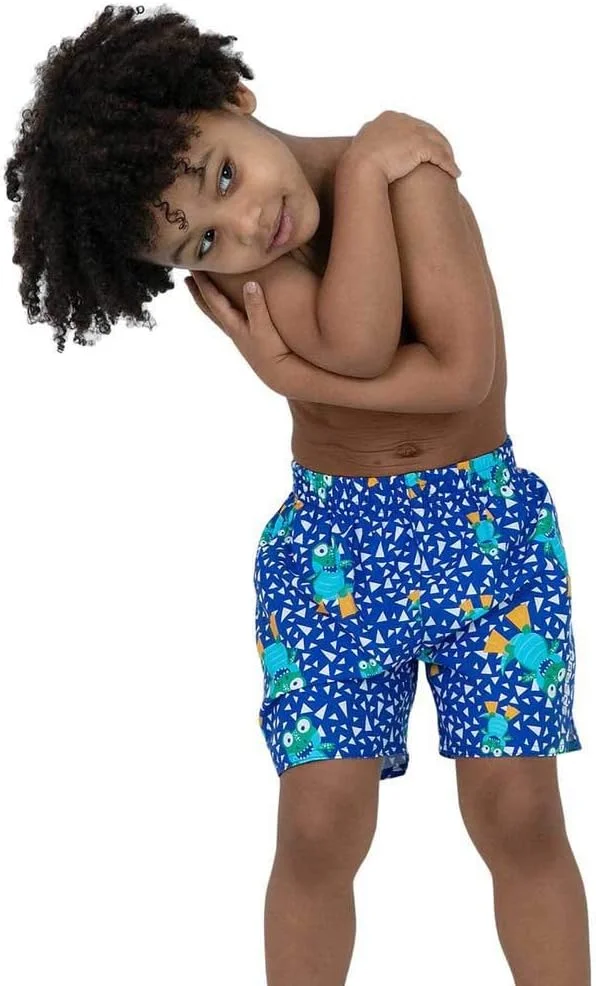 شلوارک شنا پسرانه اسپیدو مدل کوری کروک با طرح چاپی