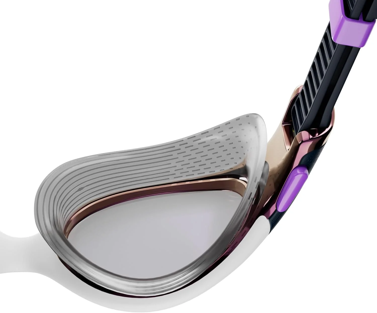 عینک شنا زنانه اسپیدو Biofuse 2.0 | طراحی ویژه بانوان | مکانیزم تنظیم ثبت شده | ضد بخار | ضد نشت | عینک شنا با فیت راحت (تک عددی)