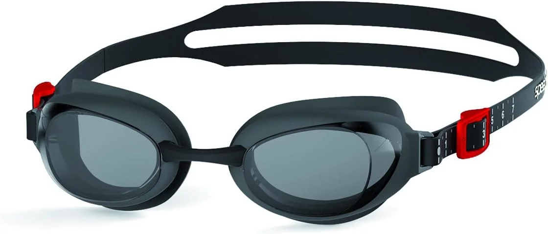 عینک شنا طبی اسپیدو IQfit Aquapure AU(A) یونیسکس، سایز 5، خاکستری/دودی عینک شنا طبی اسپیدو IQfit Aquapure AU(A) یونیسکس، سایز 5، خاکستری/دودی