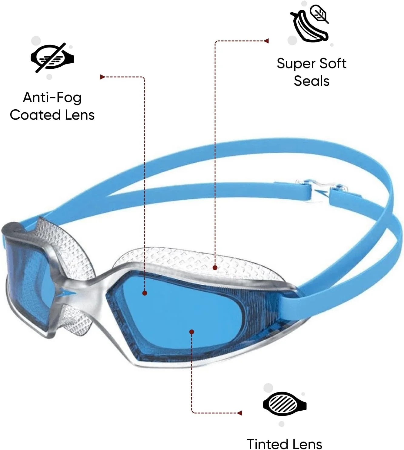 عینک شنا اسپیدو هیدروپالس