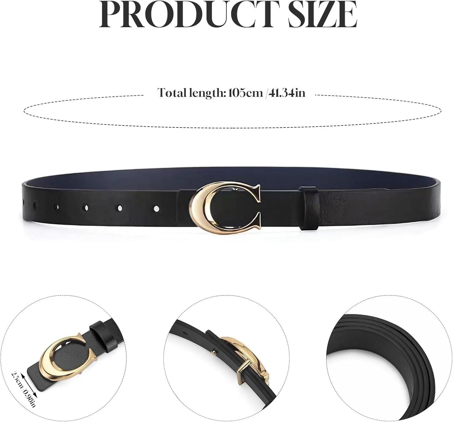 کمربند چرمی زنانه ویسفانلی، بسته 2 عددی، مناسب شلوار جین و پارچه ای، کمربند چرمی زنانه با سگک طلایی، کمربند قابل تنظیم، کمربند باریک، کمربند طرح قدیمی، کمربند فشن، بند کمر، اکسسوری زنانه، سایز آزاد کمربند چرمی زنانه ویسفانلی، بسته 2 عددی، مناسب شلوار جین و پارچه ای، کمربند چرمی زنانه با سگک طلایی، کمربند قابل تنظیم، کمربند باریک، کمربند طرح قدیمی، کمربند فشن، بند کمر، اکسسوری زنانه، سایز آزاد