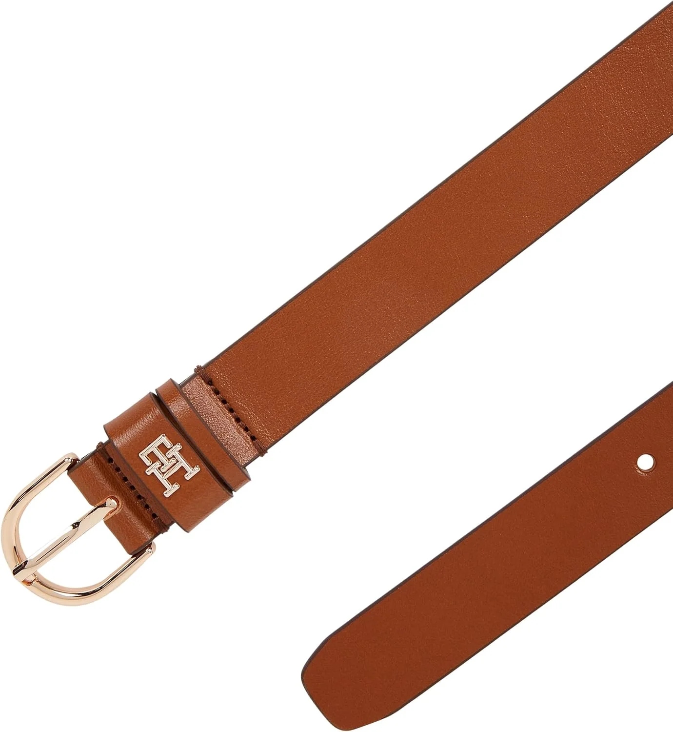 کمربند زنانه تامی هیلفیگر مدل ESSENTIAL EFFORTLESS 1.5 رنگ Cognac سایز 90