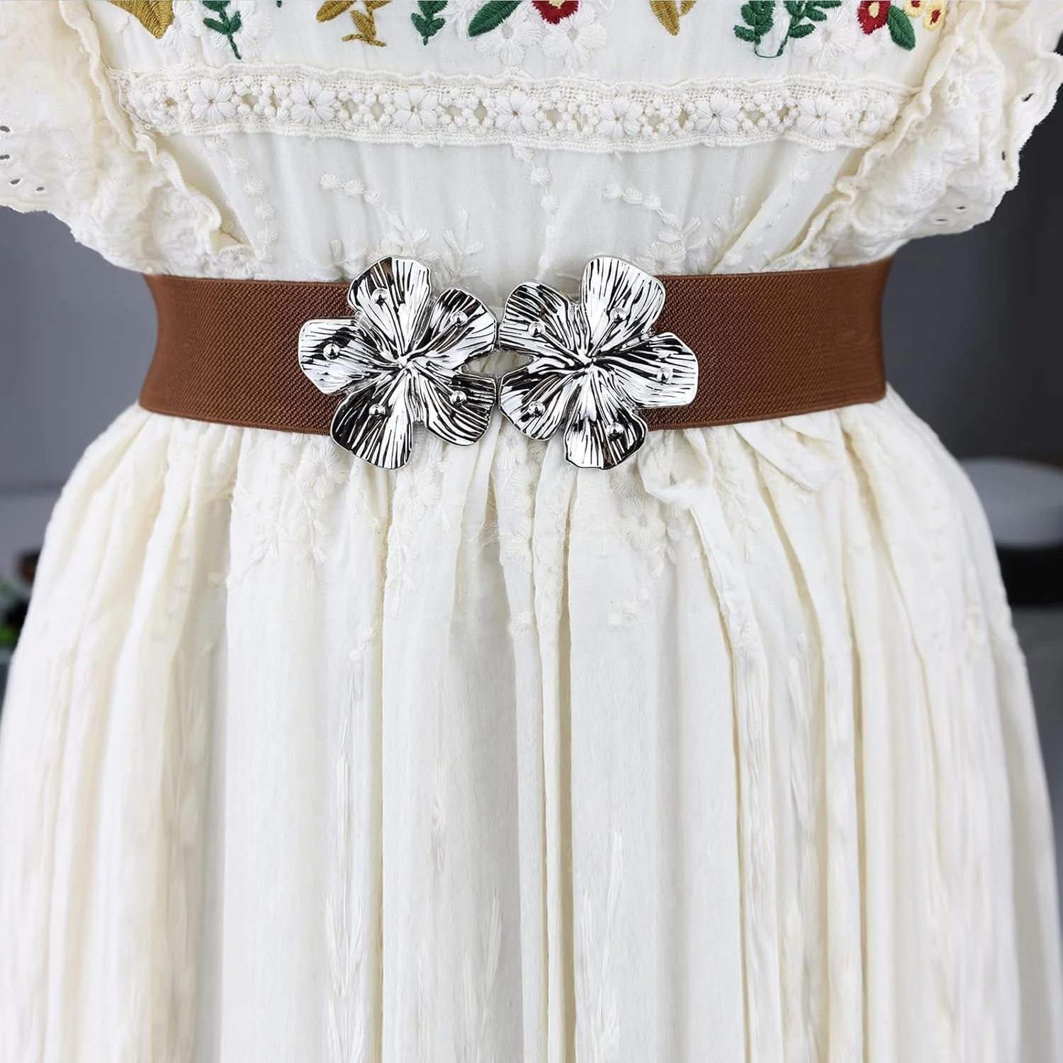 کمربند فشن زنانه، کمربند پهن زنانه، روبان کمانی نرم و همه کاره و بلند، کمربند مشکی شیک چرم مصنوعی زنانه برای شلوار جین، کمربندهای تک رنگ برای لباس