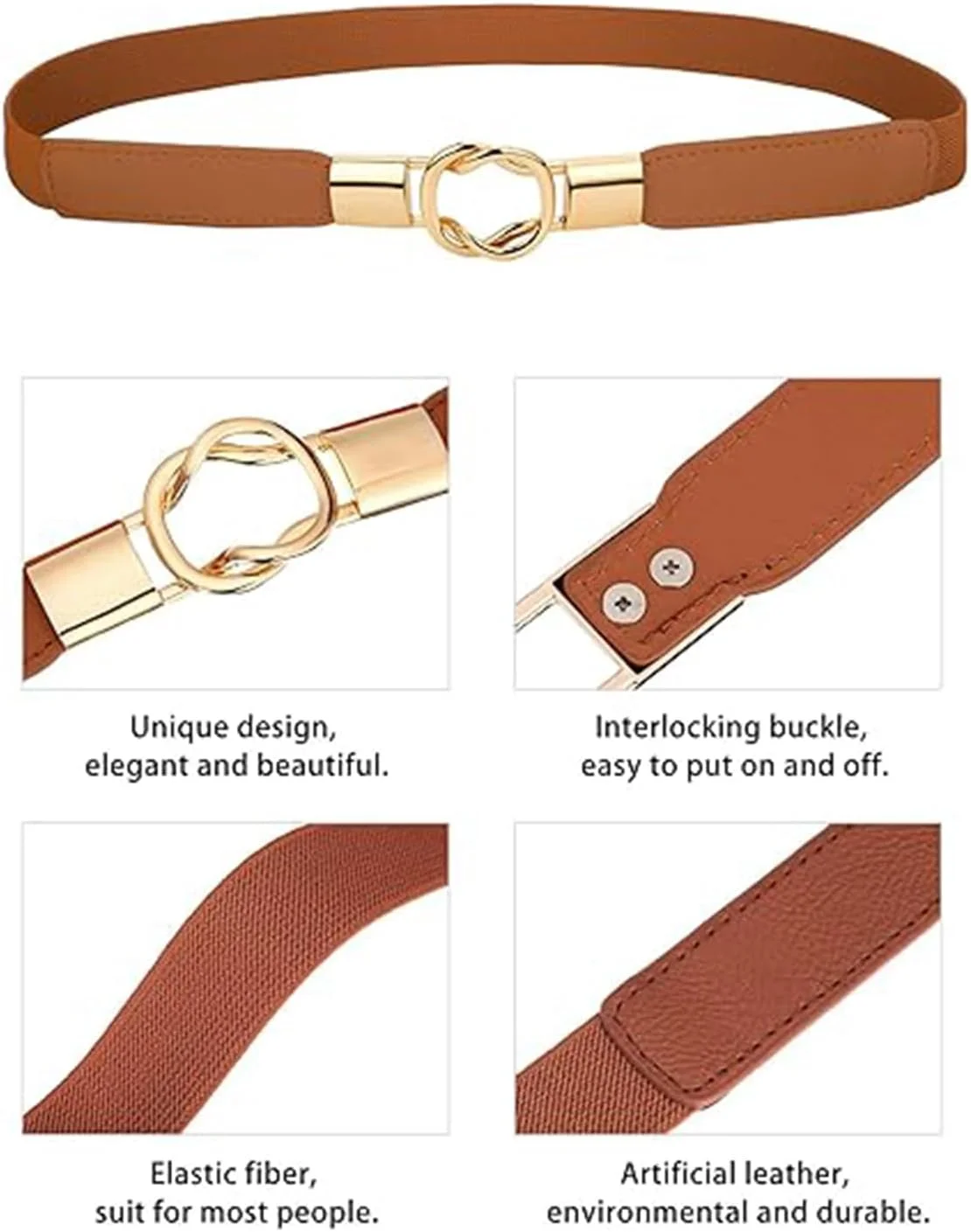 ست کمربند فنری زنانه، 3 عدد کمربند فشن زنانه، سگک وینتیج، بند باریک کمر، کمربند سگک سوزنی برای لباس جین، کمربند کمر زنانه، کمربند باریک و کشی