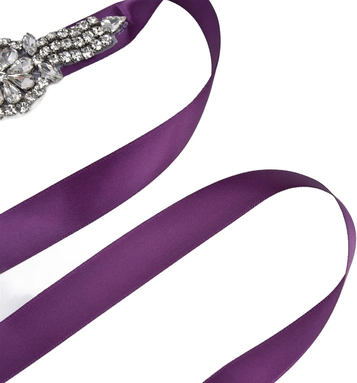 کمربند تزیینی لباس عروس، کمربند عروس تزیین شده با دست، کمربند شیک لباس، اکسسوری لباس کمربند کمر، کمربند تزیینی عروس برای لباس ساقدوش عروس