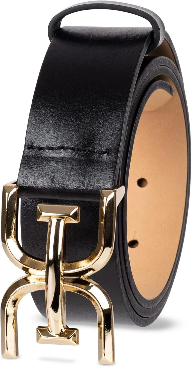 کمربند زنانه سم اِدلمن با سگک پلاک لوگوی دوبل E مناسب شلوار جین و پارچه ای کمربند زنانه سم اِدلمن با سگک پلاک لوگوی دوبل E مناسب شلوار جین و پارچه ای