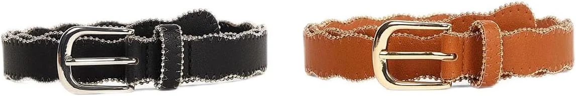 آر اند بی زنانه 125-1339Qb925-1 بسته 2 عددی کمربند چرمی مصنوعی