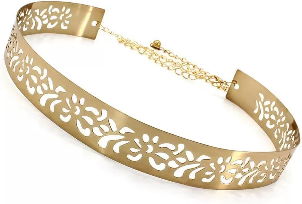 کمربند کمر فلزی قابل تنظیم با الهام از افراد مشهور مد درخشان دیوا