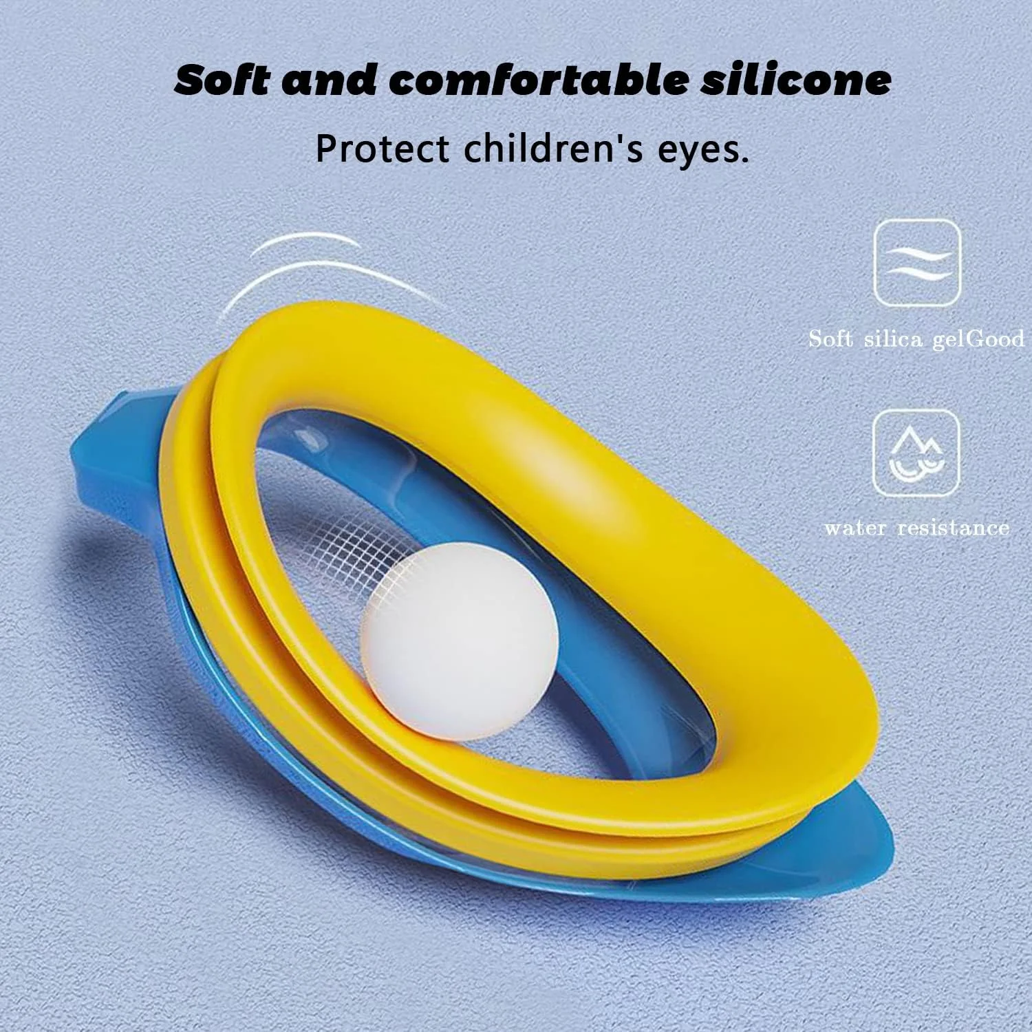 کلاه شنای کودکانه جورانب و عینک ضد بخار با محافظت در برابر اشعه ماوراء بنفش - کلاه حمام ضد آب برای دختران، کودکان نوپا، کودکان، پسران