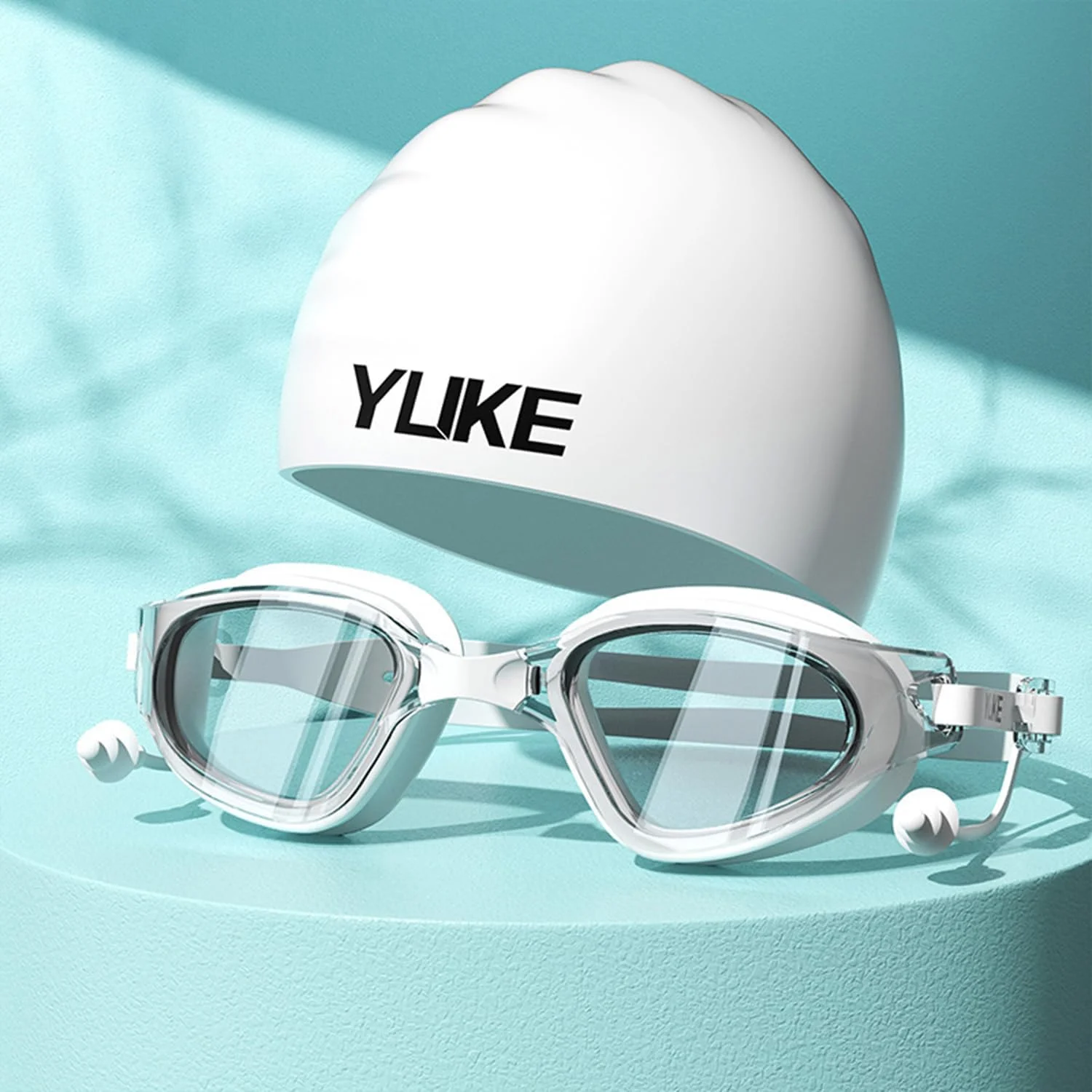 مجموعه عینک و کلاه شنا جورونب، عینک شنای مردانه و زنانه برای بزرگسالان با محافظت UV، کلاه شنای سیلیکونی، بدون نشت و ضد بخار مناسب بزرگسالان مجموعه عینک و کلاه شنا جورونب، عینک شنای مردانه و زنانه برای بزرگسالان با محافظت UV، کلاه شنای سیلیکونی، بدون نشت و ضد بخار مناسب بزرگسالان